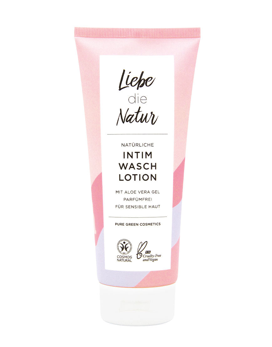 Natürliche Intimwaschlotion mit Aloe-Vera-Gel – Pure Green Cosmetics