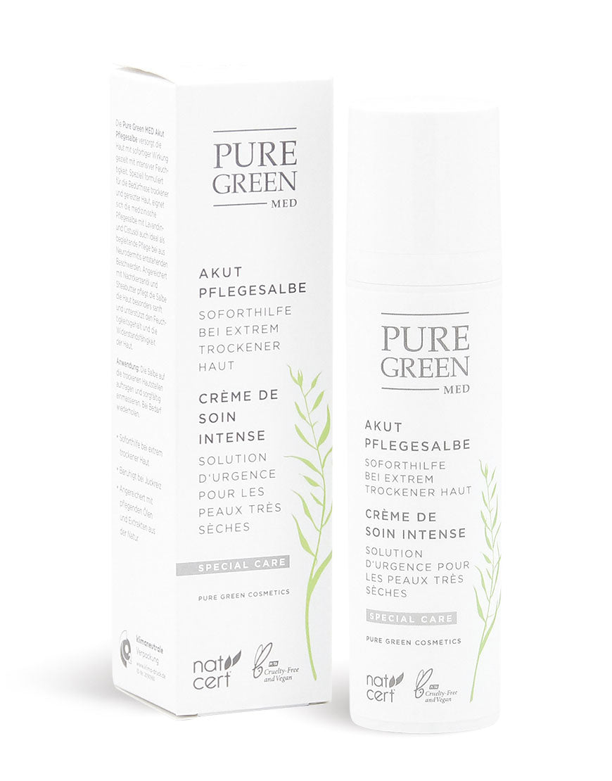 Pure Green MED Spezial Akut Pflegesalbe 75 ml Pure Green Cosmetics