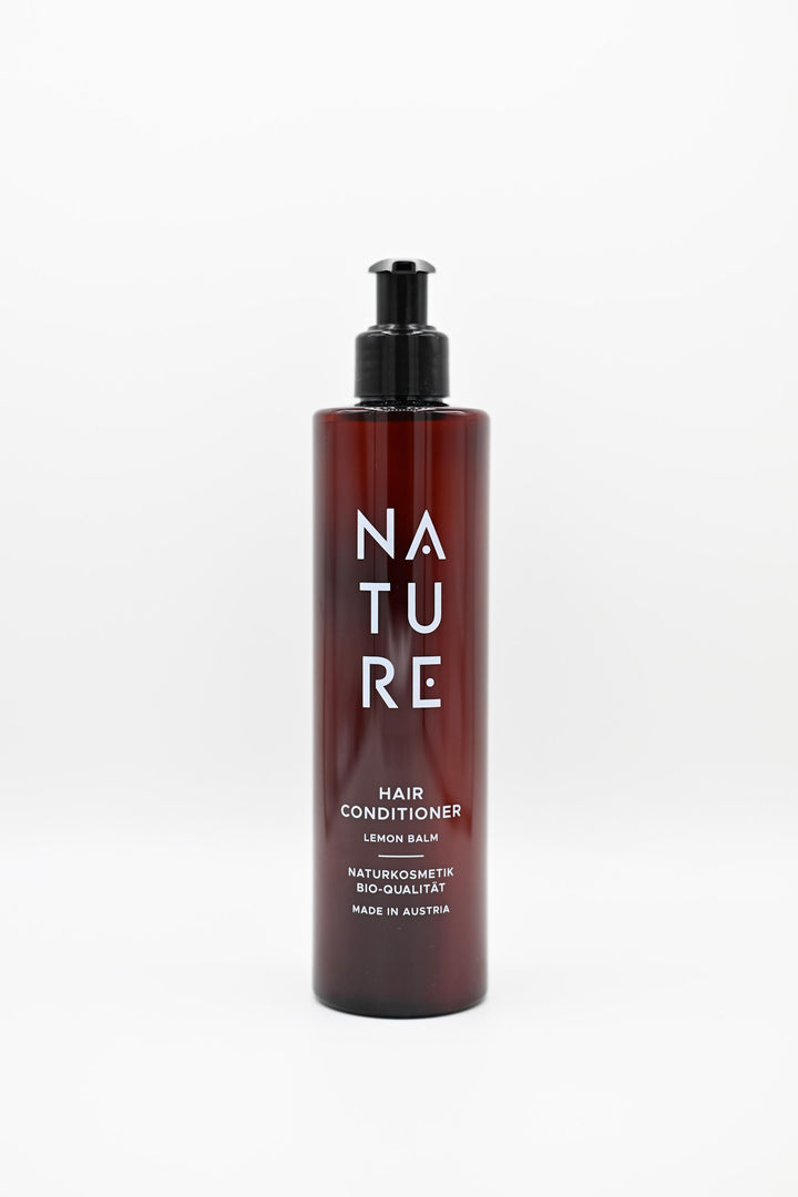 Conditioner mit BIO Zitronenmelisse & Wildrosenextrakt für leichte Kämmbarkeit & glänzendes Haar | Vegan