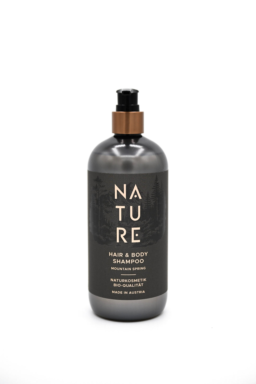 Shampoo & Duschgel 2-in-1 mit BIO Kräuter & Bergquellwasser für sanfte Reinigung | Vegan