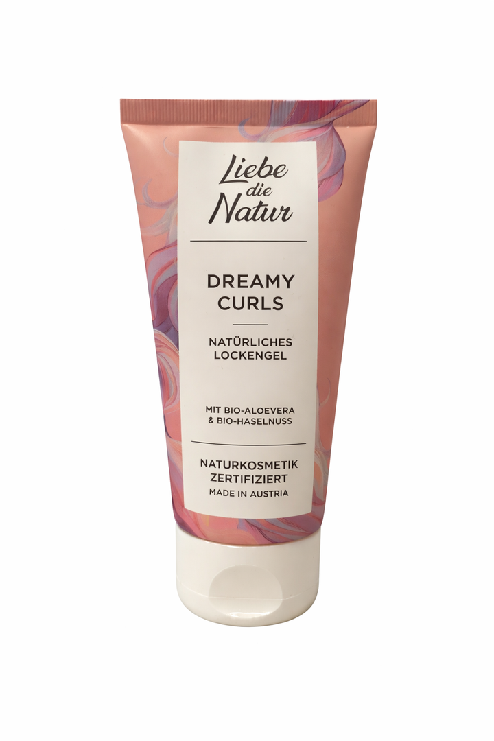 Locken Gel mit BIO Aloe Vera & BIO Haselnuss für perfektes Styling ohne auszutrocknen | vegan