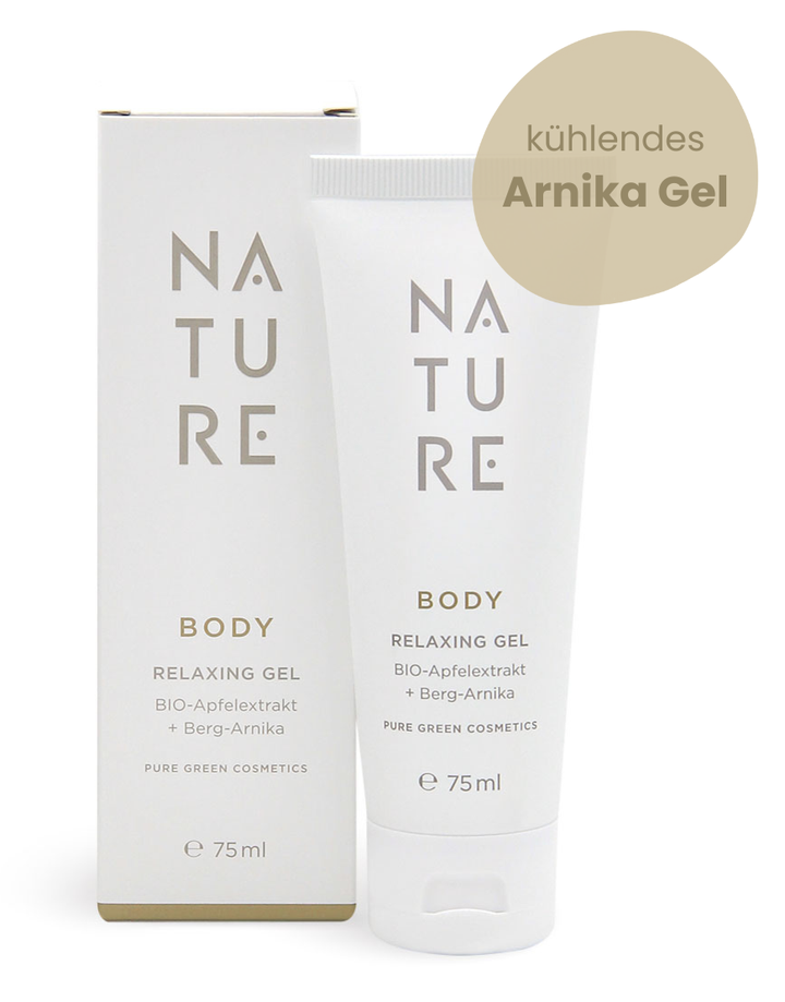 Relaxing Gel mit Berg-Arnikaextrakt & Lavandinöl für entspannte Muskeln & erfrischende Erholung | Vegan
