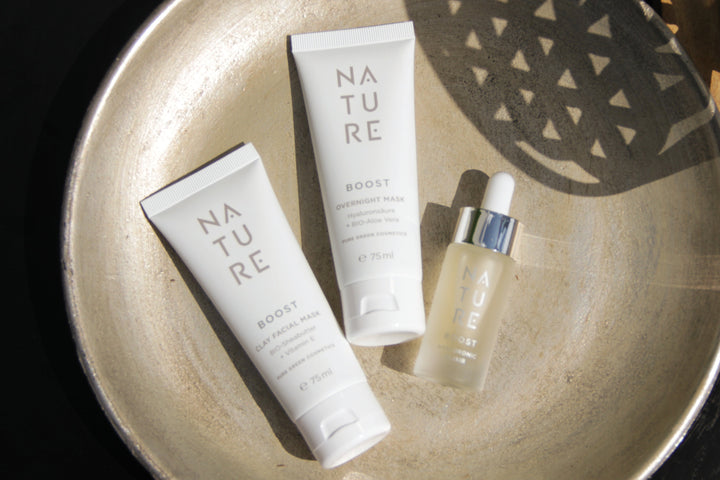 Overnight-Maske mit Hyaluronsäure & BIO Aloe Vera für regenerierte & strahlende Haut über Nacht | Vegan