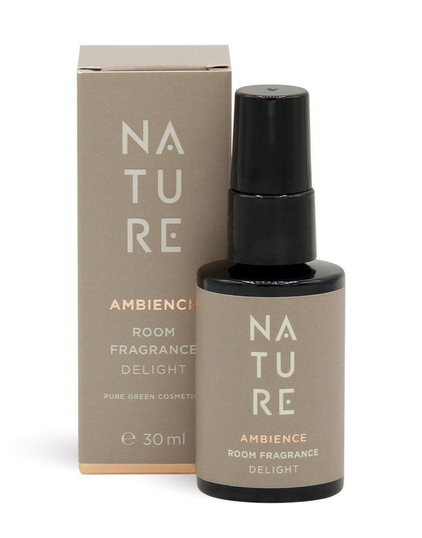 30 ml Raumduftspray „Raumduft mit Limette & Zitrone sowie Lavendel & Mandarine“ in matter Box und Flasche, sorgt für erfrischenden, revitalisierenden Duft.