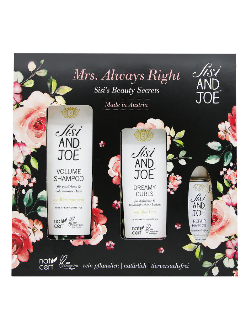 Sisi AND JOE | Hair Care Set "Mrs. Always Right"